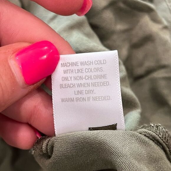 NWOT Westport 1962 Button Front Rayon Long Sleeve Blouse Size L - Picture 4 of 7